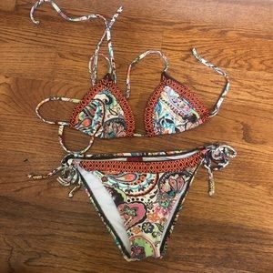 floral bikini
